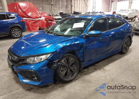 2017 Honda Civic Ex from USA, damaged, VIN SHHFK7H50HU405011